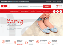 Tablet Screenshot of obuwiered.pl